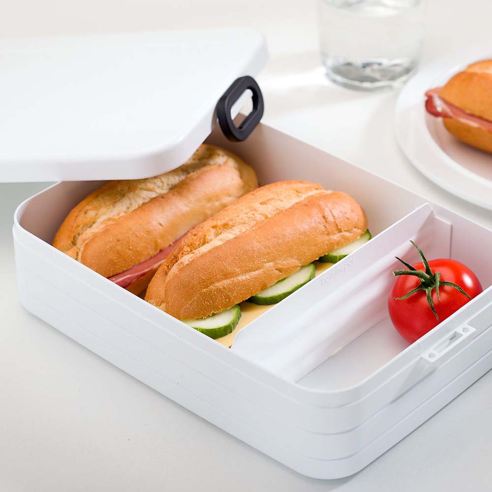 Bento lunch box Take a Break large - white